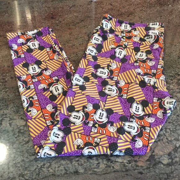 TC NWOT LuLaRoe Disney Leggings DD12 3446 - Picture 1 of 3
